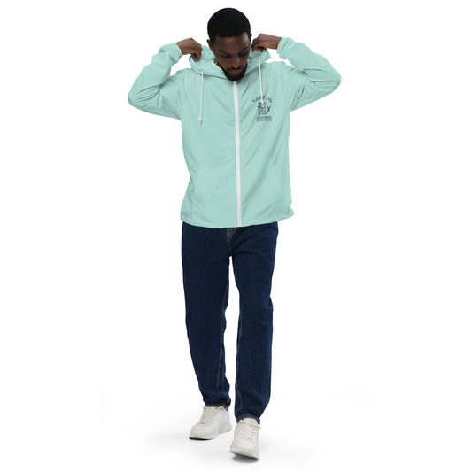 Unisex lightweight zip up windbreaker