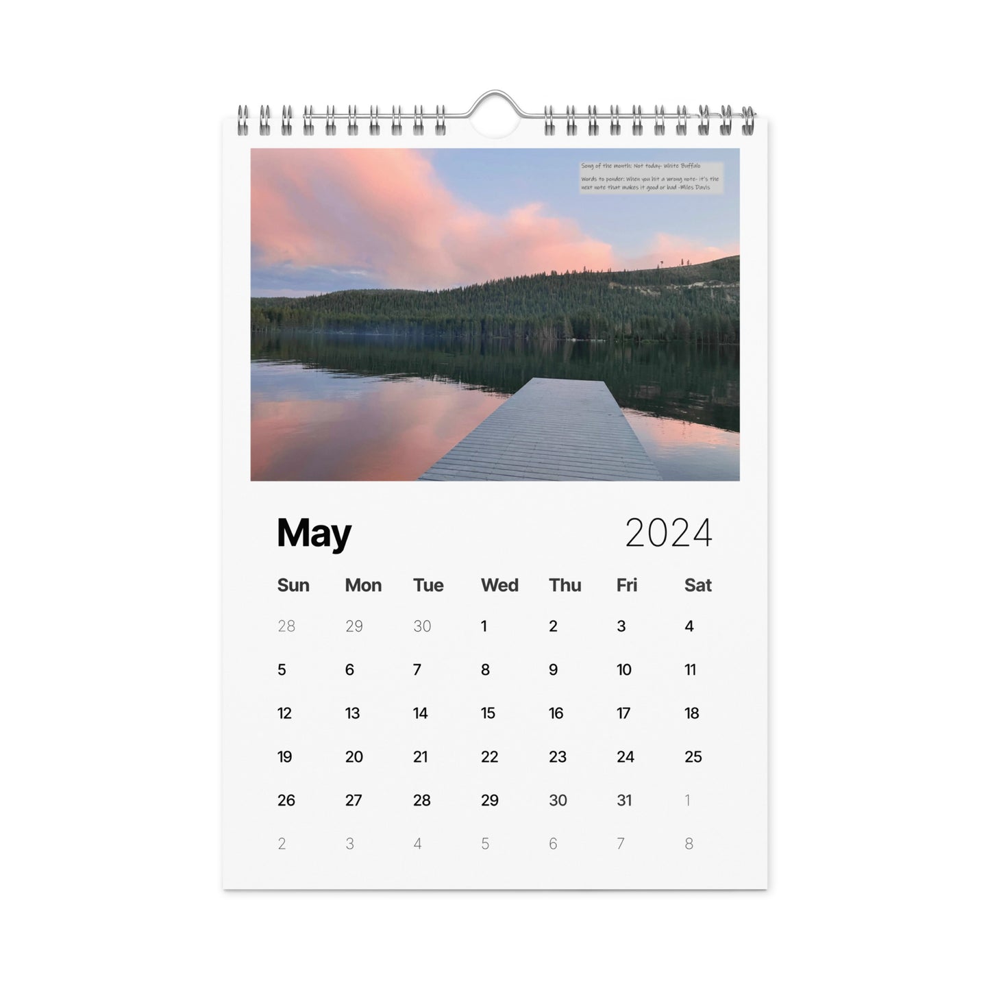 Truckee Calendar (2024) A Year of Love