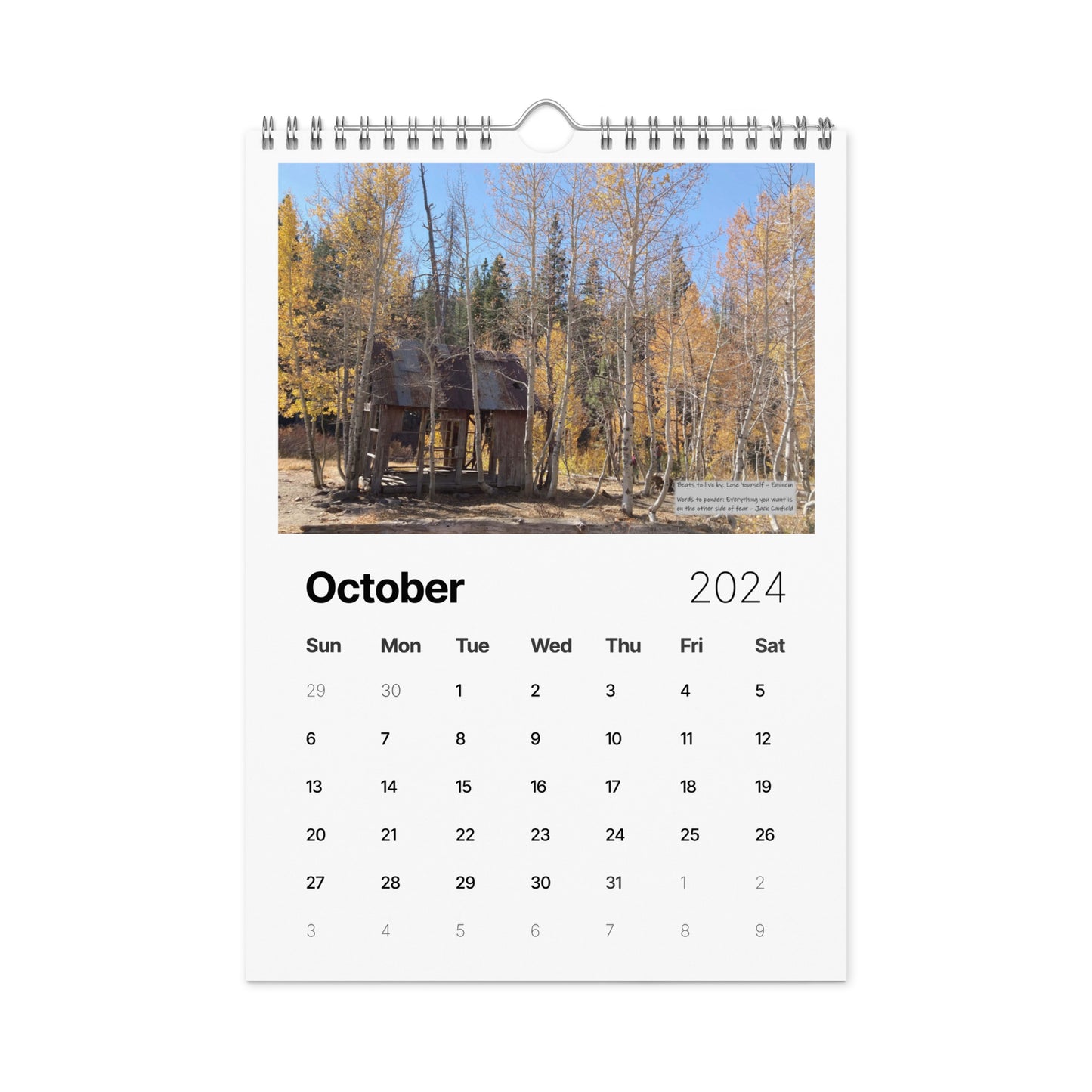 Truckee Calendar (2024) A Year of Love